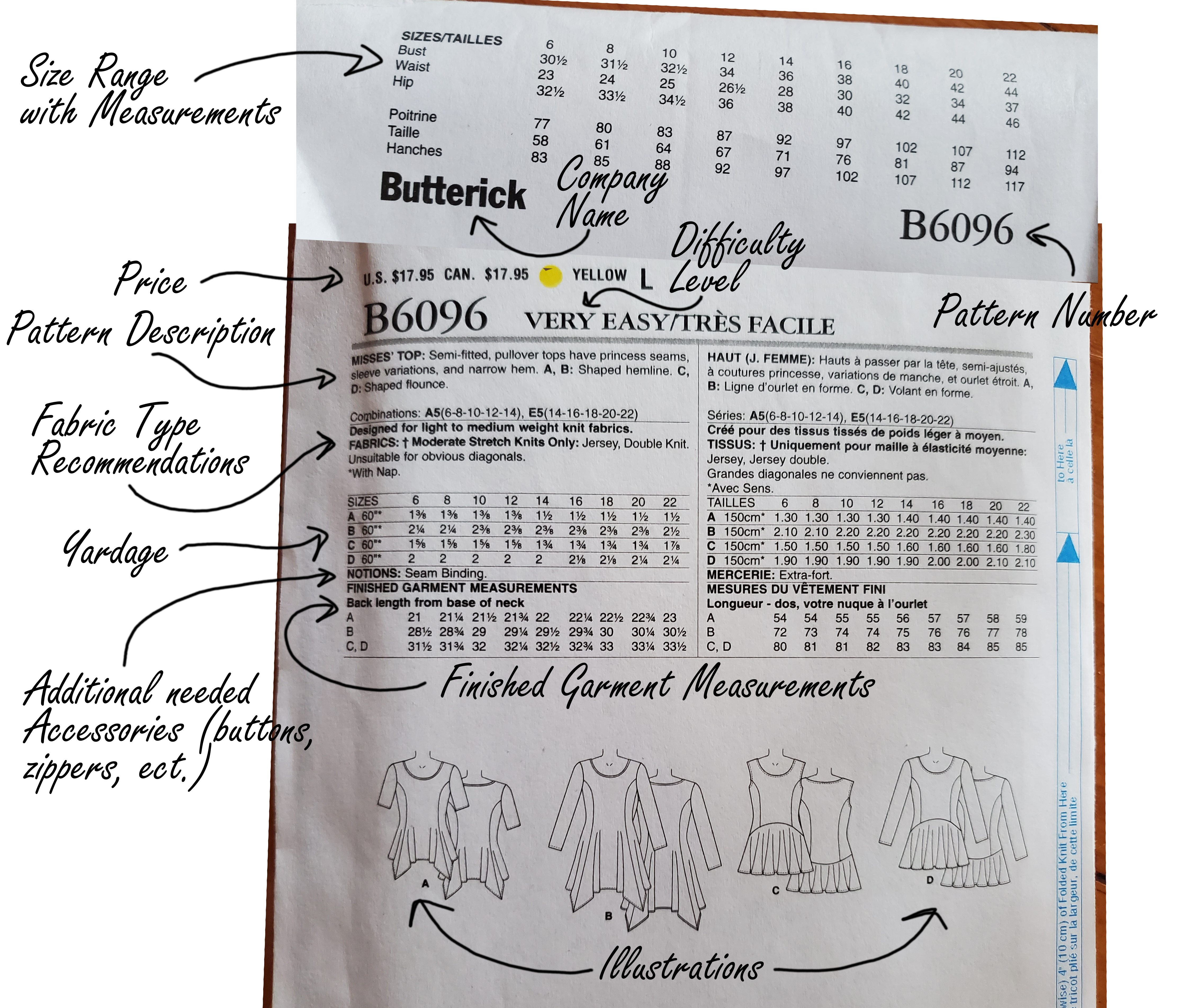 Pattern Envelope 1 Back