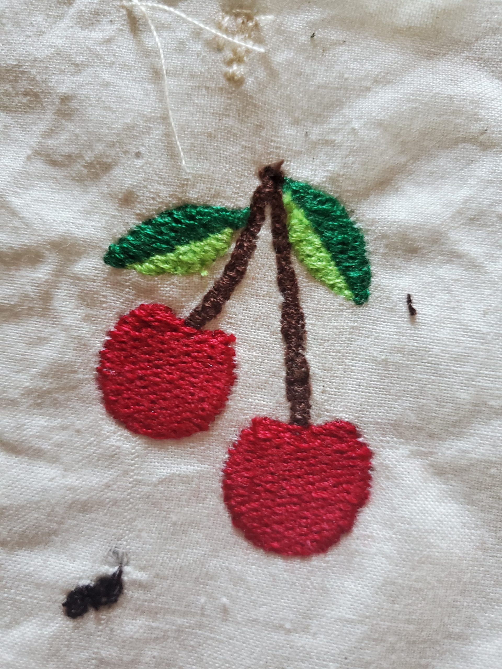 Simple Cherry Machine Embroidery Design - Image 5