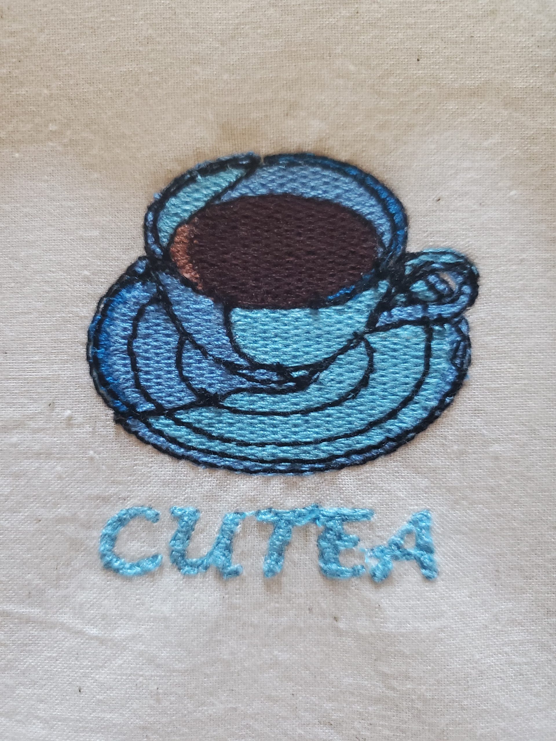 CuTea Machine Embroidery Design - Image 5
