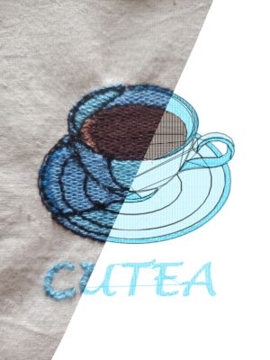 CuTea Machine Embroidery Design