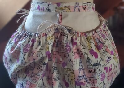 gathered paris harvesting apron front