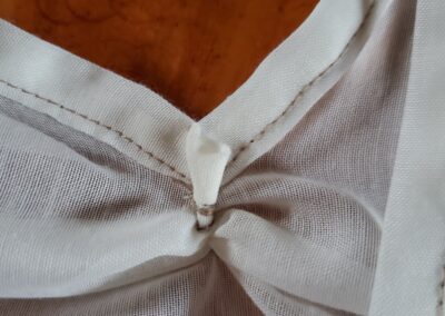 velata dress front inside closeup