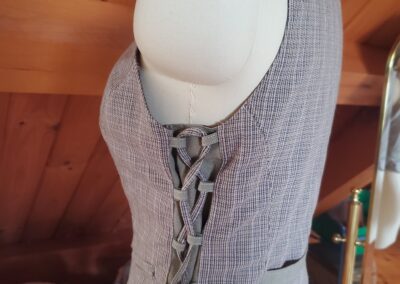 belladonna vest side lacing