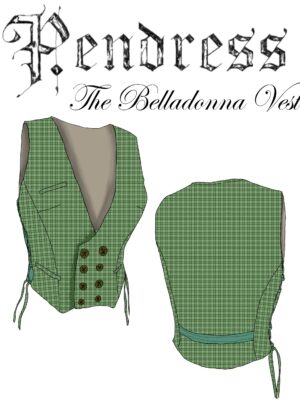 The Belladonna Vest Digital Download Sewing Pattern