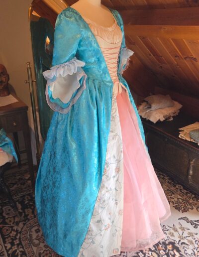 pauper dress front right side