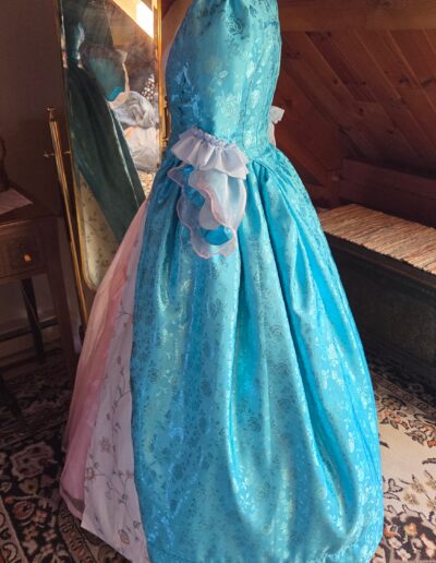 main gown left side view
