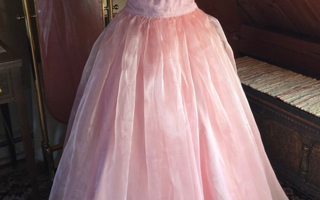 Gathered Organza Overskirt: The Pauper Dress