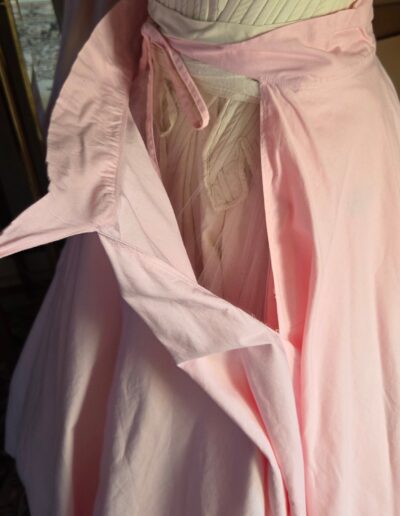 cotton circle skirt petticoat back untied