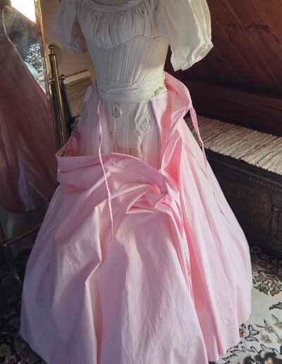 cotton petticoat untied