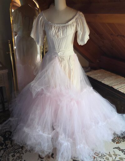 tulle petticoat front