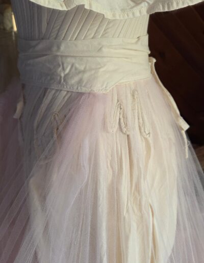 tulle petticoat left side waistband
