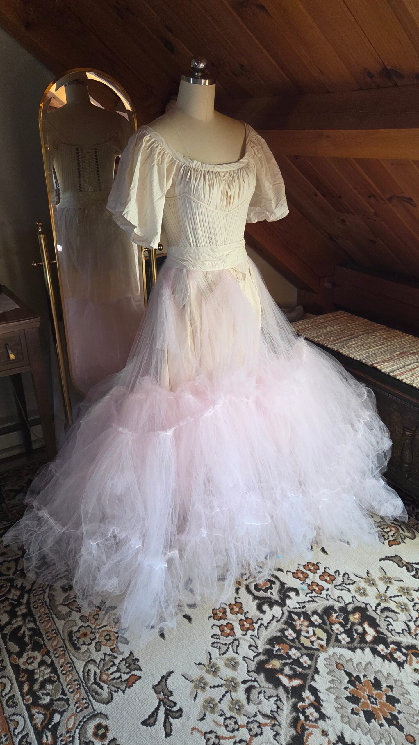 tulle petticoat right front