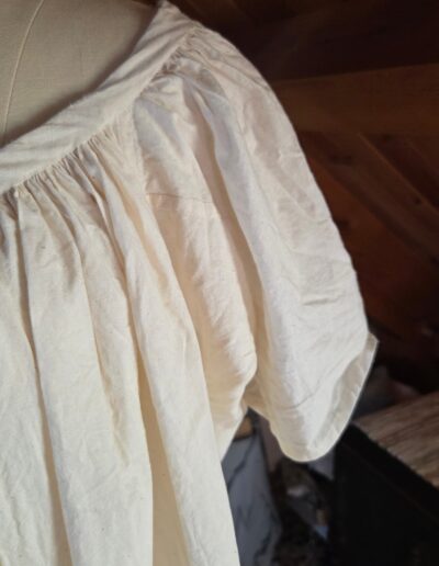chemise closeup of front left sleeve