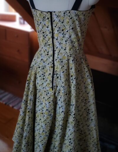 50s sundress back