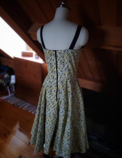 50s sundress back