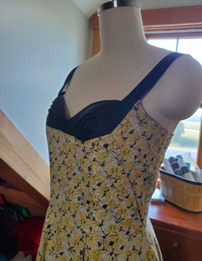 50s sundress side top