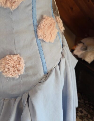 bibble costume skirt closeup left side