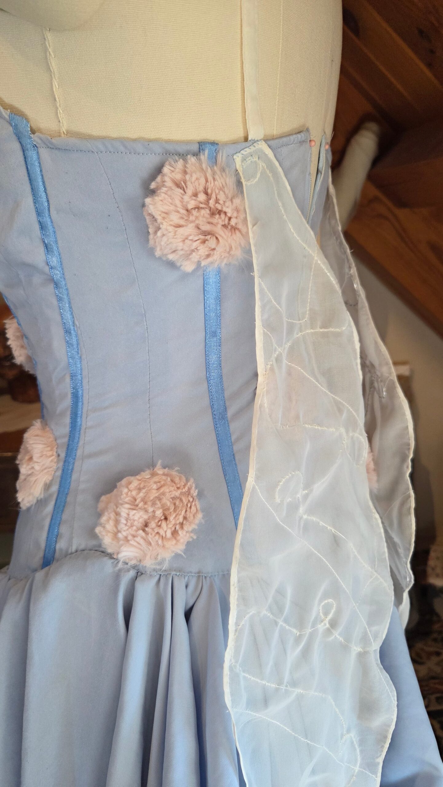 bibble costume left side closeup