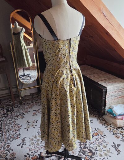 50s sundress back