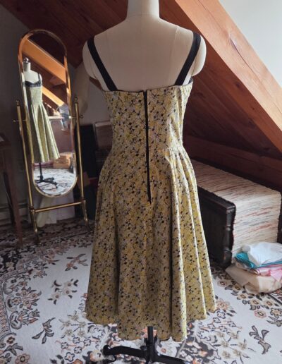 50s sundress back