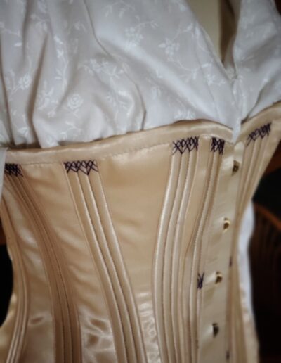 1980s corset front
