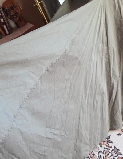 green floor length circle skirt gores