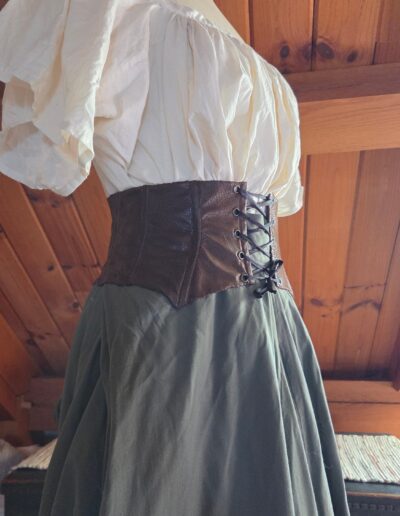corset belt side