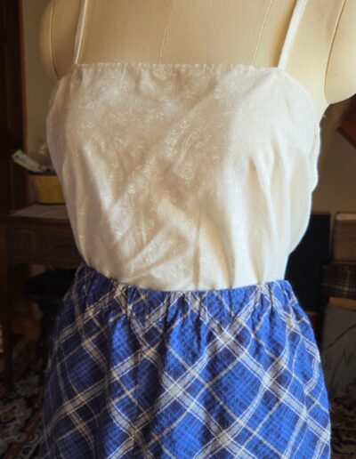 plaid pajama pants waistband