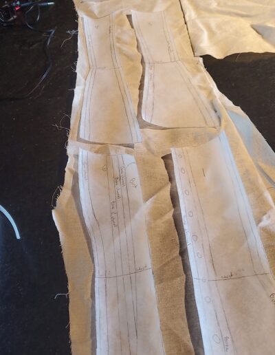 1980s corset pattern