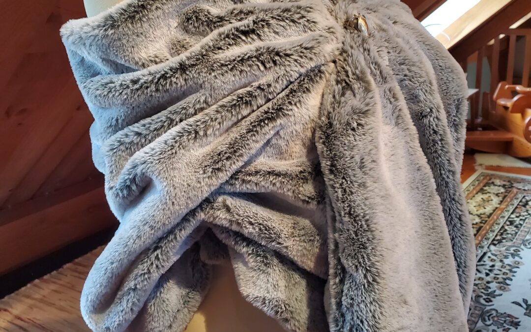 Faux Fur Shawl