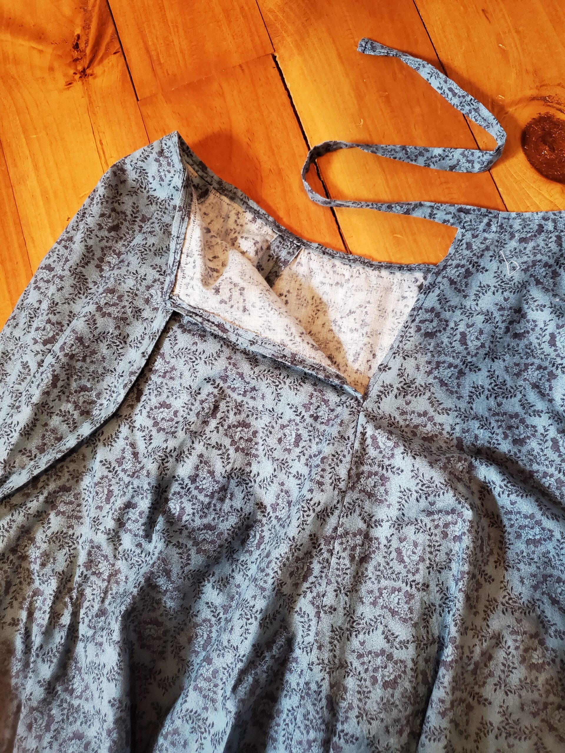 medieval peasant top back