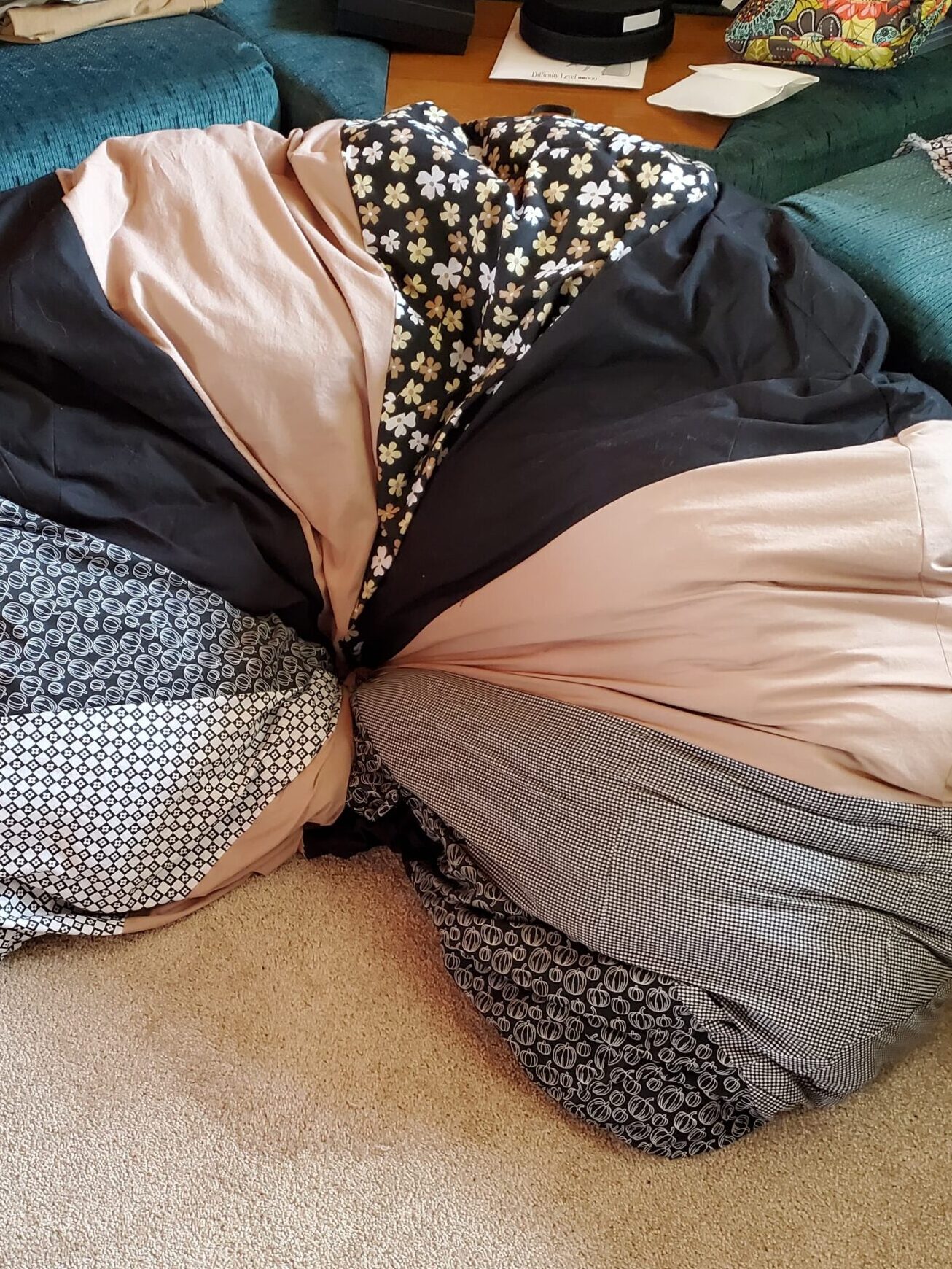 DIY Fabric Storage