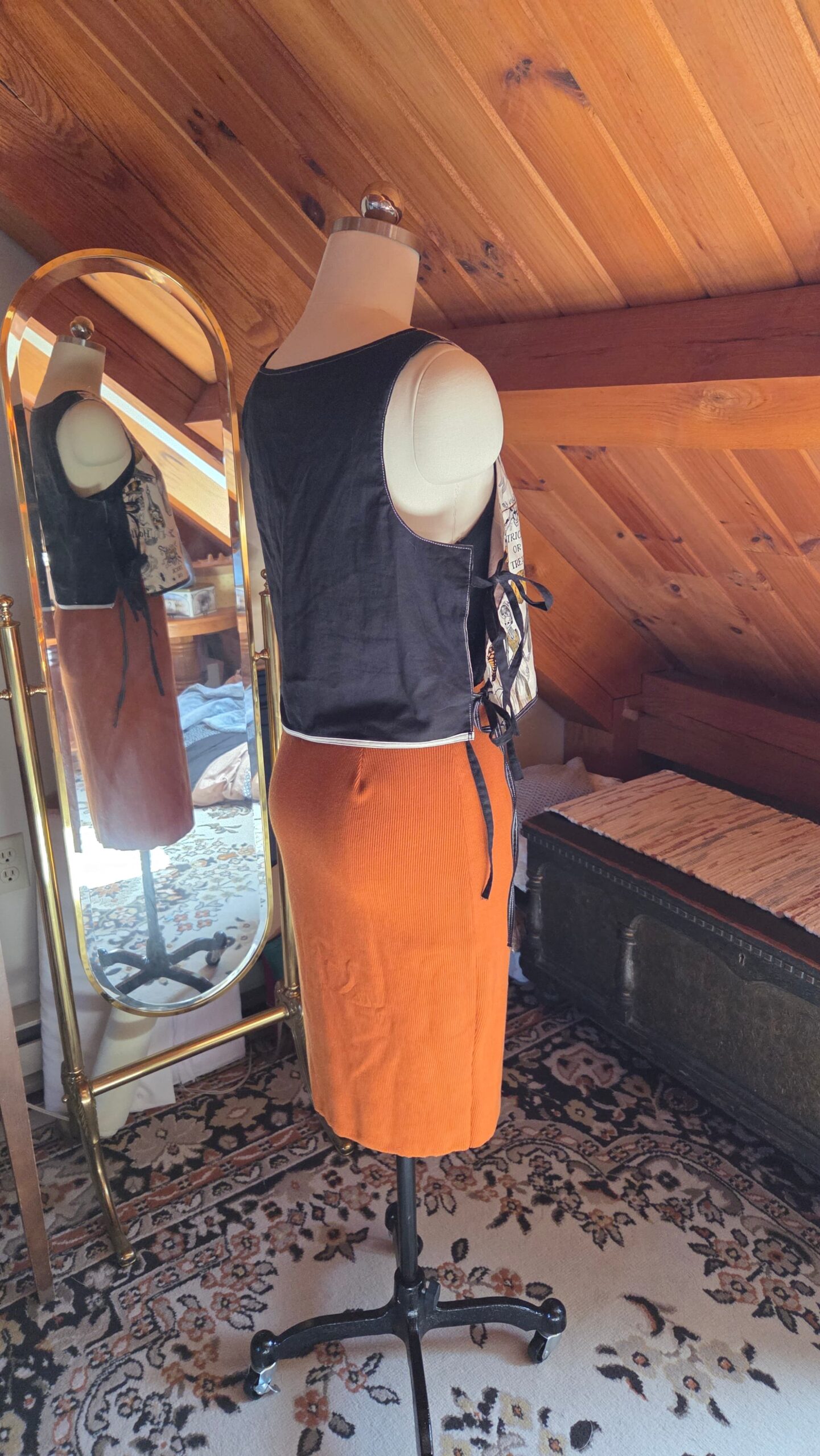 medieval peasant top back