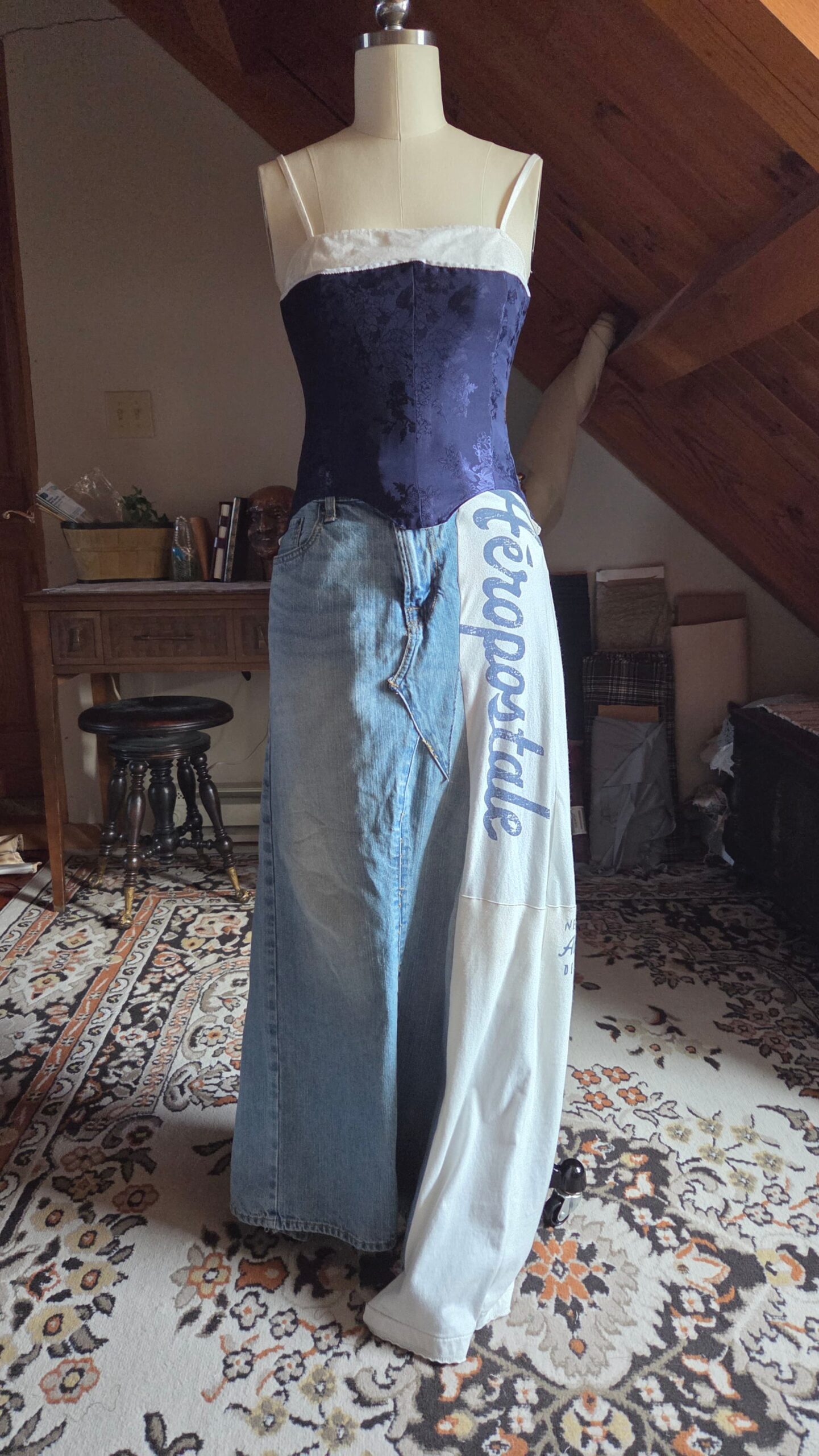 medieval peasant top back
