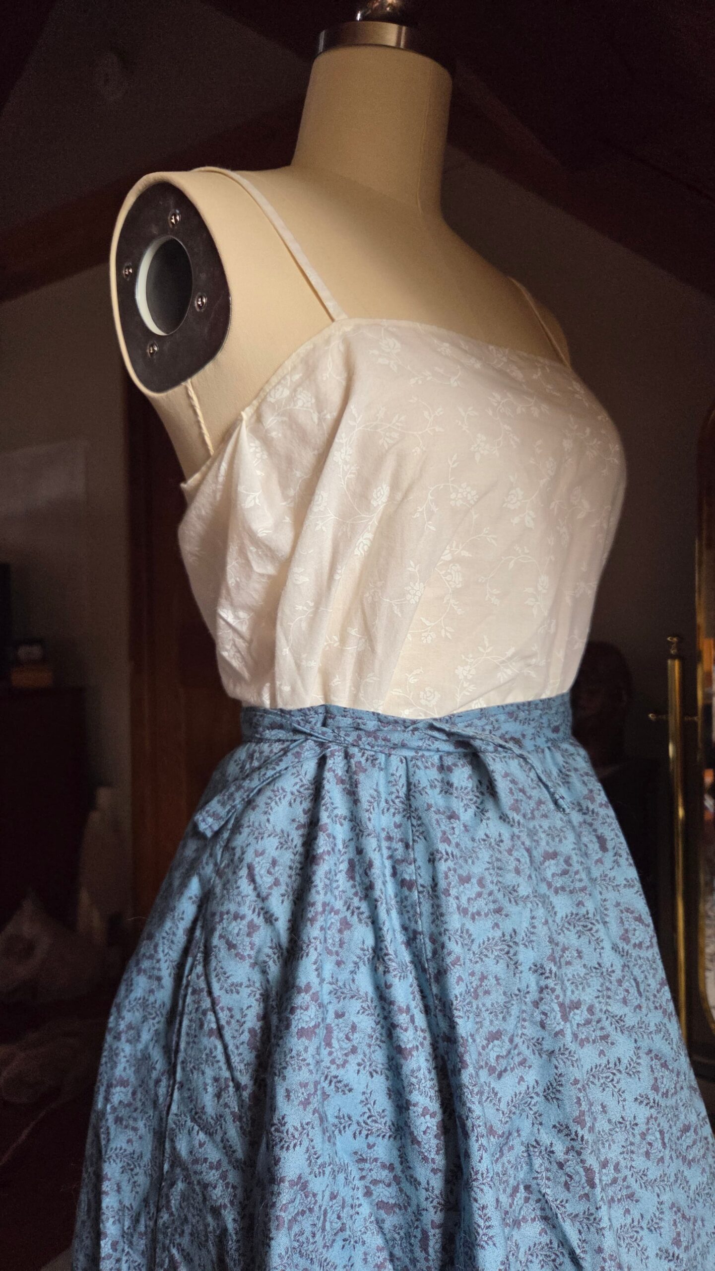 medieval peasant top front