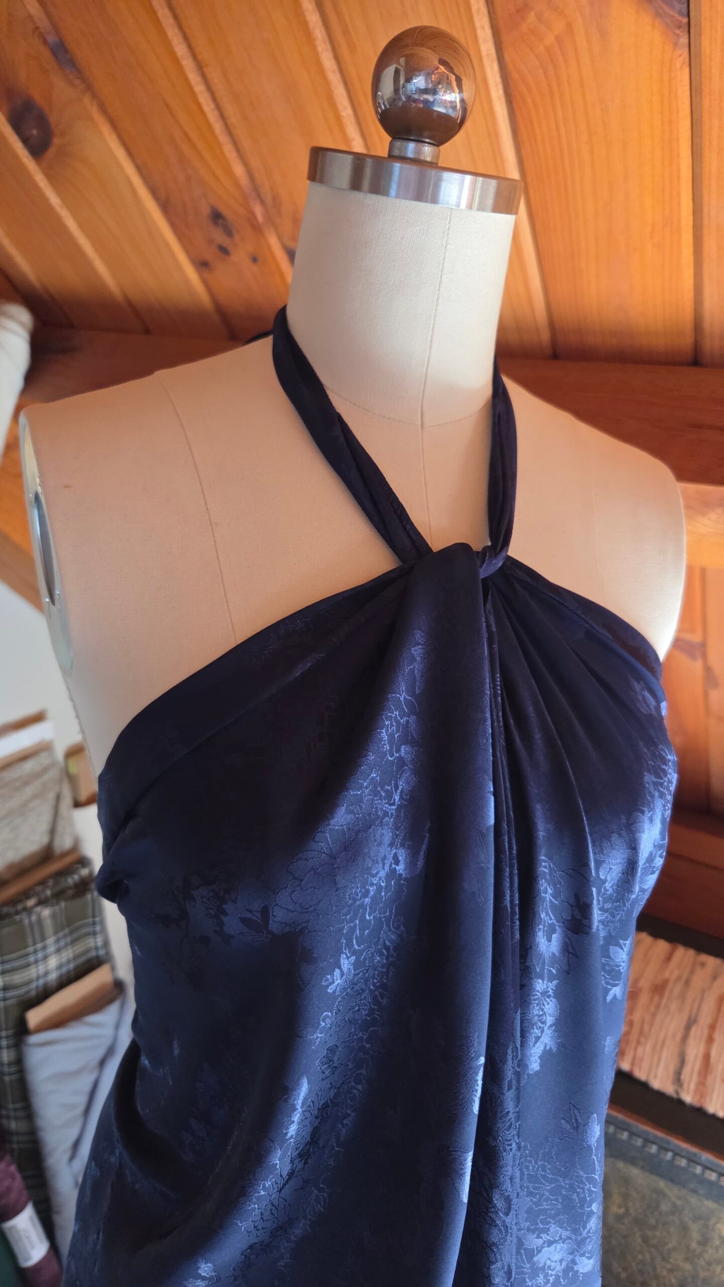 medieval peasant top front closeup